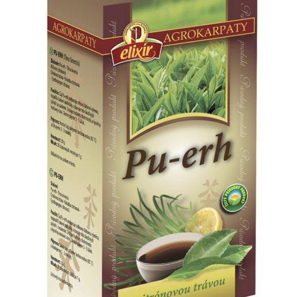 PU-ERH s citrónovou chuťou